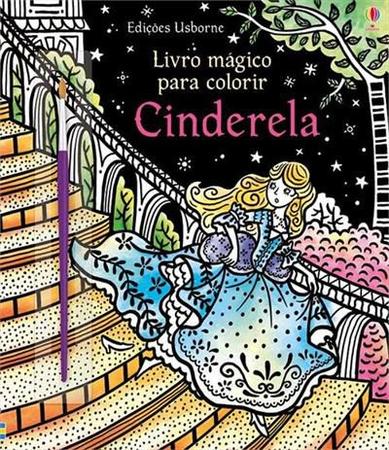 Imagem de Livro - Livro mágico para colorir : Cinderela