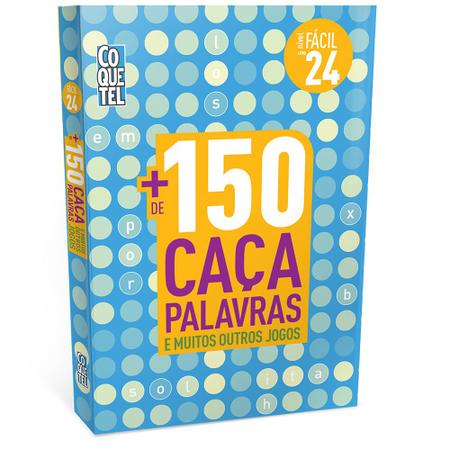 Livro Caça-Palavras 59: Nível Médio/ Difícil - 81 Jogos para