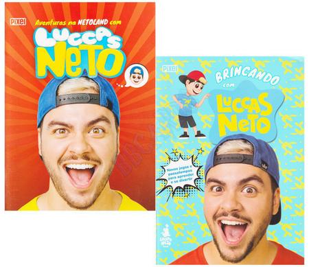 Livro - Brincando com Luccas Neto - Neto