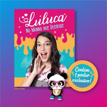 Luluca - No Mundo Dos Desafios - Livro Físico