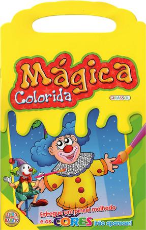 Imagem de Livro - Mágica colorida - palhaço