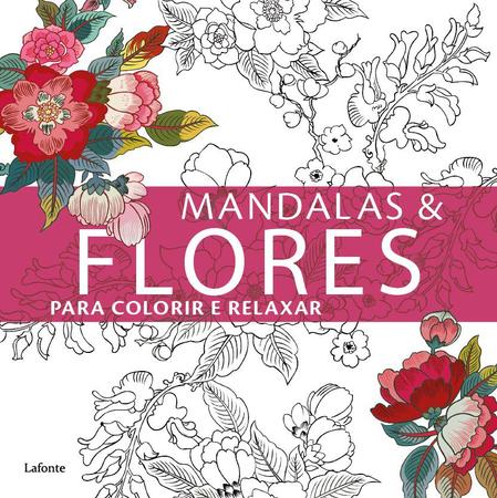 Imagem de Livro Mandalas e Flores para Colorir e Relaxar - Arteterapia Antiestresse