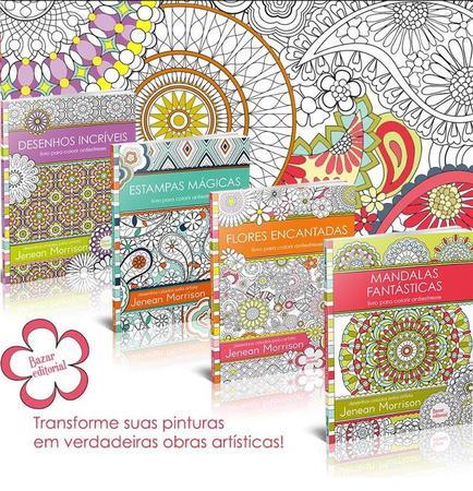 Livro para pintar Mandalas Antiestresse Todo Livro - Livro de Colorir -  Magazine Luiza