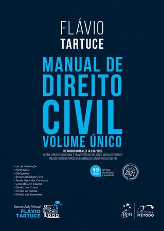Imagem de Livro - Manual de Direito Civil - Volume Único