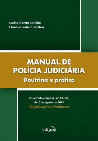 Imagem de Livro - Manual de polícia judiciária: Doutrina e prática