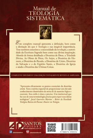 Imagem de Livro: Manual de Teologia Sistemática  Edição Revista e Ampliada  Zacarias de Aguiar Severa - ADSANTOS