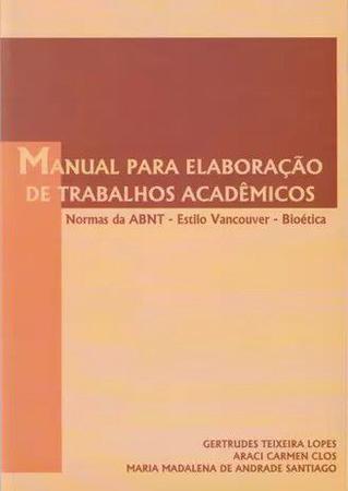 Imagem de Livro - Manual Para Elaboração De Trabalhos Acadêmicos - Lopes
