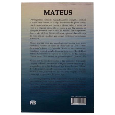 Imagem de Livro: Mateus - Um Panorama  Conheça O Novo Testamento  Norman A. Shields - PES EDITORA