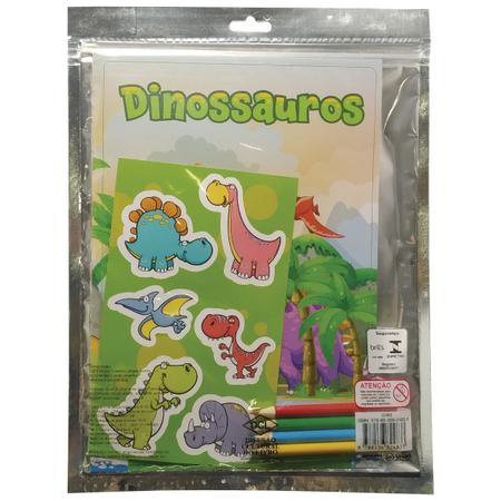 Imagem de Livro - Mega art pack - Dinossauros
