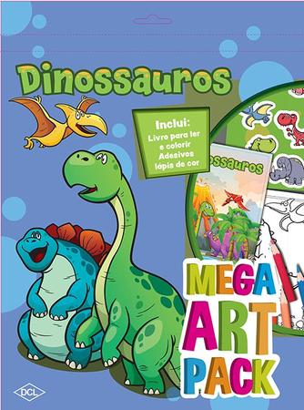 Imagem de Livro - Mega art pack - Dinossauros