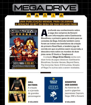 Imagem de Livro - Mega Drive Mania Volume 1 - Castlevania Bloodlines