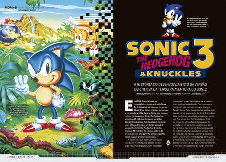 O SENSACIONAL SONIC MANIA PARA MEGA DRIVE! 