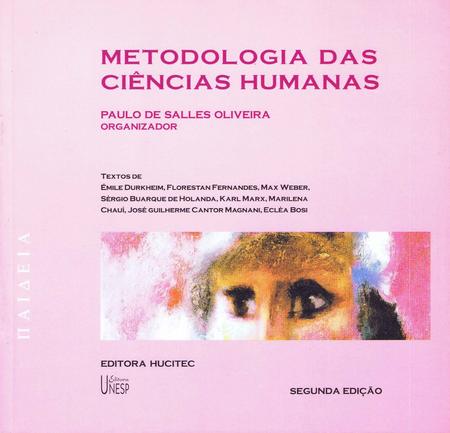 Imagem de Livro - Metodologia das ciências humanas