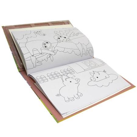 Imagem de Livro - Meu Incrível LIVRO-KIT Brilhante para Colorir: Animais Bebês