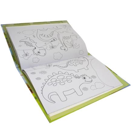 Livro Para Colorir - Dinossauros Incríveis