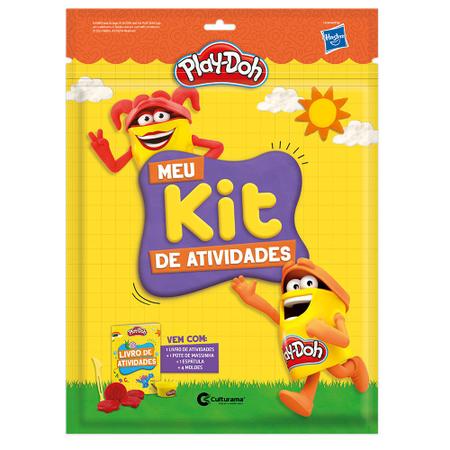 Imagem de Livro - MEU KIT DE ATIVIDADES PLAY-DOH - LARANJA