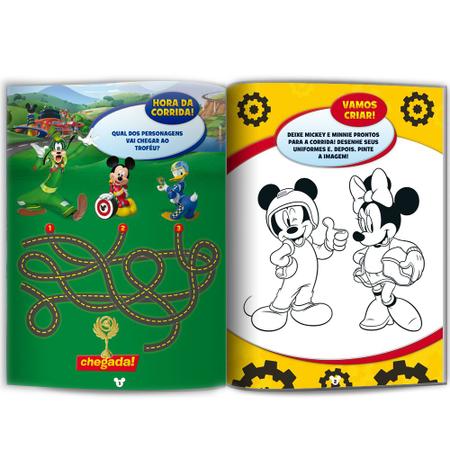 Livrinho para Colorir Mickey e Minnie