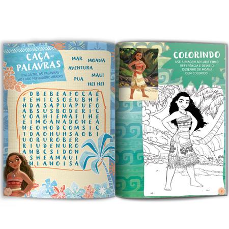 Imagem de Livro - MEU LIVRO DE ATIVIDADES E COLORIR MOANA POP