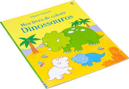 Imagem de Livro Meu Livro de Colorir Dinossauros Usborne
