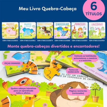 Meu Livro Quebra-cabeça: Princesas