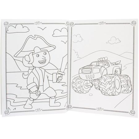 Livro De Desenhos Para Colorir Vários Temas Menino E Menina - INFINITY -  Kit de Colorir - Magazine Luiza