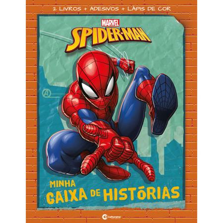 Imagem de Livro - Minha Caixa de Histórias Homem-aranha
