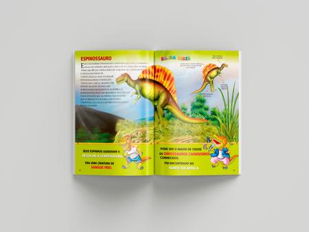 Imagem de Livro - Minha Incrível Viagem ao Mundo Perdido - Dinossauros Herbivoros