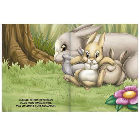 Ovelha - Animais fofinhos  Livro infantil com textura - Miniteca