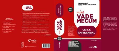 Imagem de Livro - Mini Vade Mecum - Civil e Empresarial - Meu Curso - 13ª edição 2024