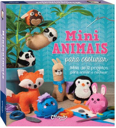 Imagem de Livro - Minianimais para costurar