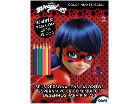 Miraculous Ladybug - Revista Para Colorir - ON LINE - Livros de Literatura  Infantil - Magazine Luiza