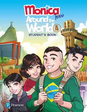 Imagem de Livro - Monica Teen: Around The World Student Book 4 - Pack