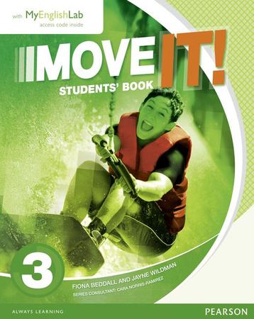 Imagem de Livro - Move It - Students Book com MyEnglishLab - Level 3