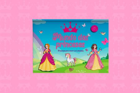 Livro 100 Páginas para Colorir Disney - Princesas - Com Atividades  Educativas - - Livro de Colorir - Magazine Luiza