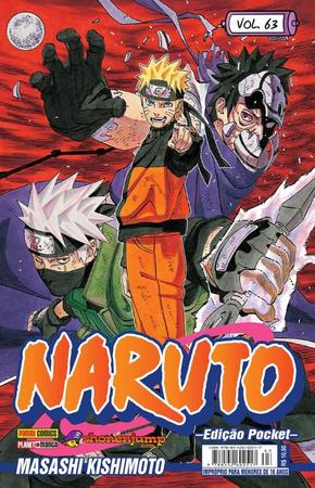 Imagem de Livro - Naruto Pocket Ed. 63