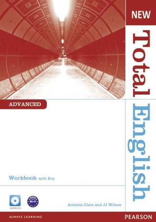 Imagem de Livro - New Total English Advanced Workbook With Key And Audio Cd Pack