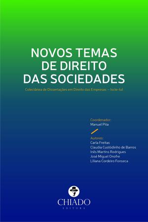 Imagem de Livro - Novos temas de direito das sociedades