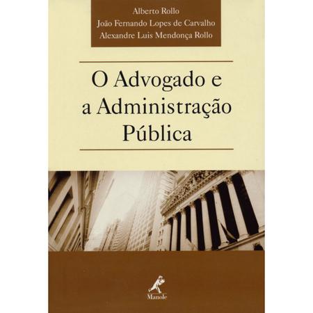 Imagem de Livro - O advogado e a administração pública