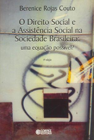 Imagem de Livro - O direito social e a assistência social na sociedade brasileira