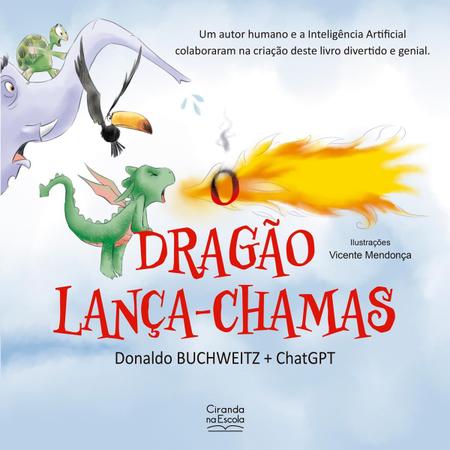 Livro O Dragão Lança-chamas Imagem de Livro O Dragão Lança-chamas