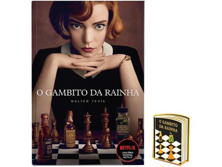 Livro Xadrez-Gambito da Dama (Rainha) no Shoptime