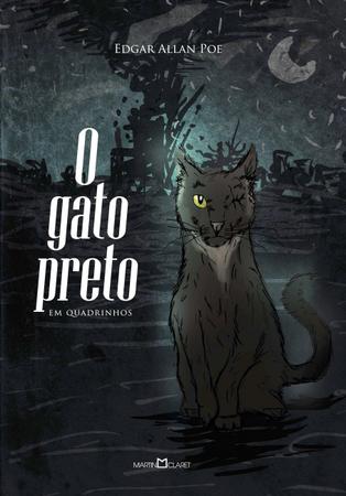 Imagem de Livro - O gato preto em quadrinhos