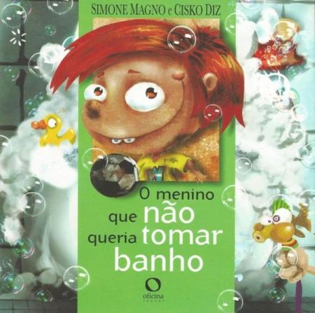 Imagem de Livro - O menino que não queria tomar banho