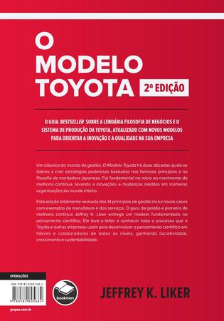 Imagem de Livro - O modelo Toyota