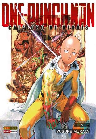 Livro - One-Punch Man - Catálogo de Heróis - Revista HQ - Magazine Luiza