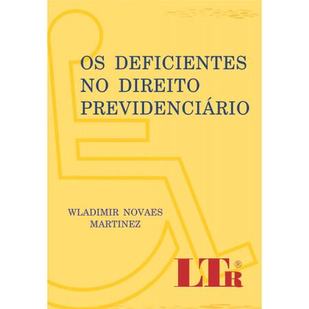 Imagem de Livro - Os deficientes no direito previdenciário