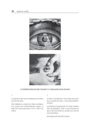 Imagem de Livro - Os Olhos da Pele