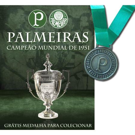 Livro Coleção Oficial Histórica Palmeiras Edição 02 Campeão Mundial de 1951  - Livros de Esporte - Magazine Luiza