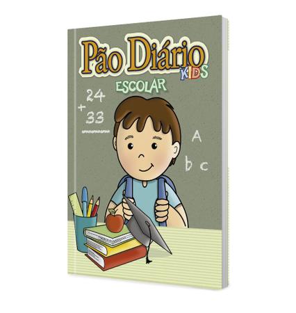Imagem de Livro - Pão Diário Kids Escolar - Quadro negro