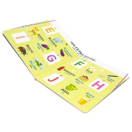Imagem de Livro Para Bebês Primeiras Palavras Bilingue Cartonado +2Anos 4 Volumes Cartonados